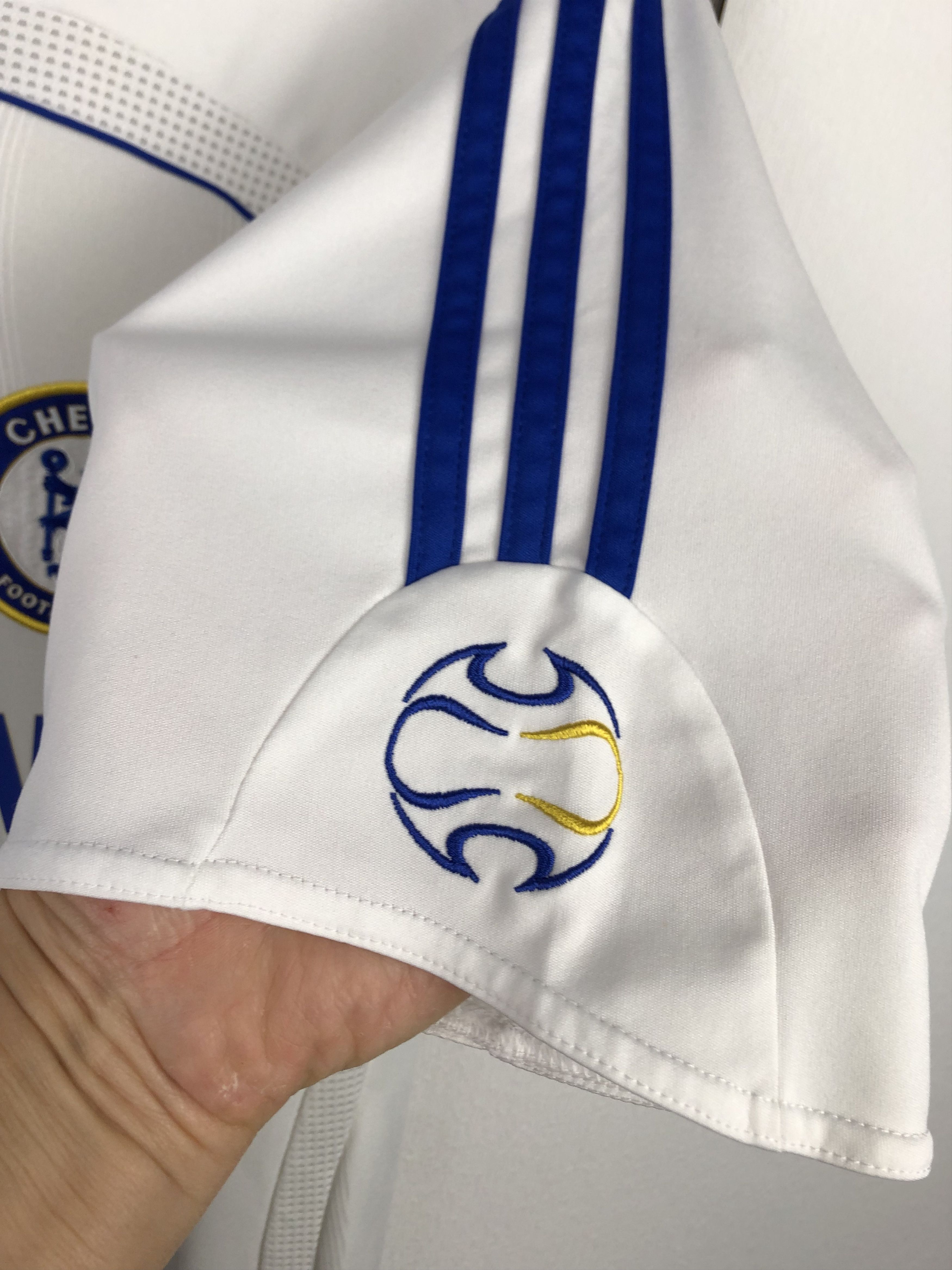 Adidas Chelsea Away football shirt 2006 Soccer Adidas Jersey Trikot Size US M / EU 48-50 / 2 - 6 Thumbnail