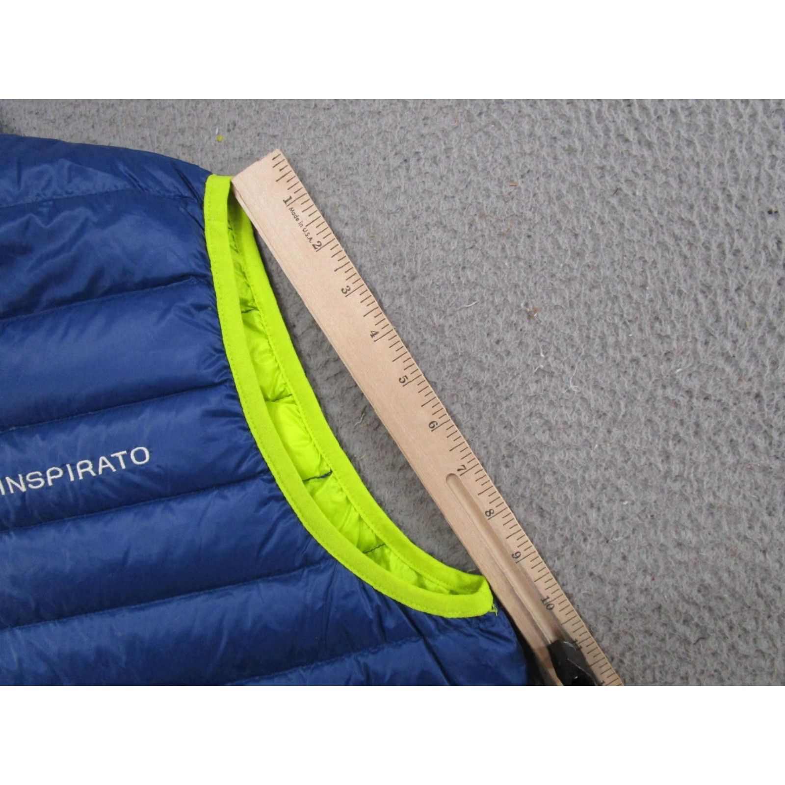 Vintage Inspirato Vest Packable Puffer Quilted Down Blue Full Zip XL Outdoor Ski Jacket/Coat? Size US XL / EU 56 / 4 - 6 Thumbnail