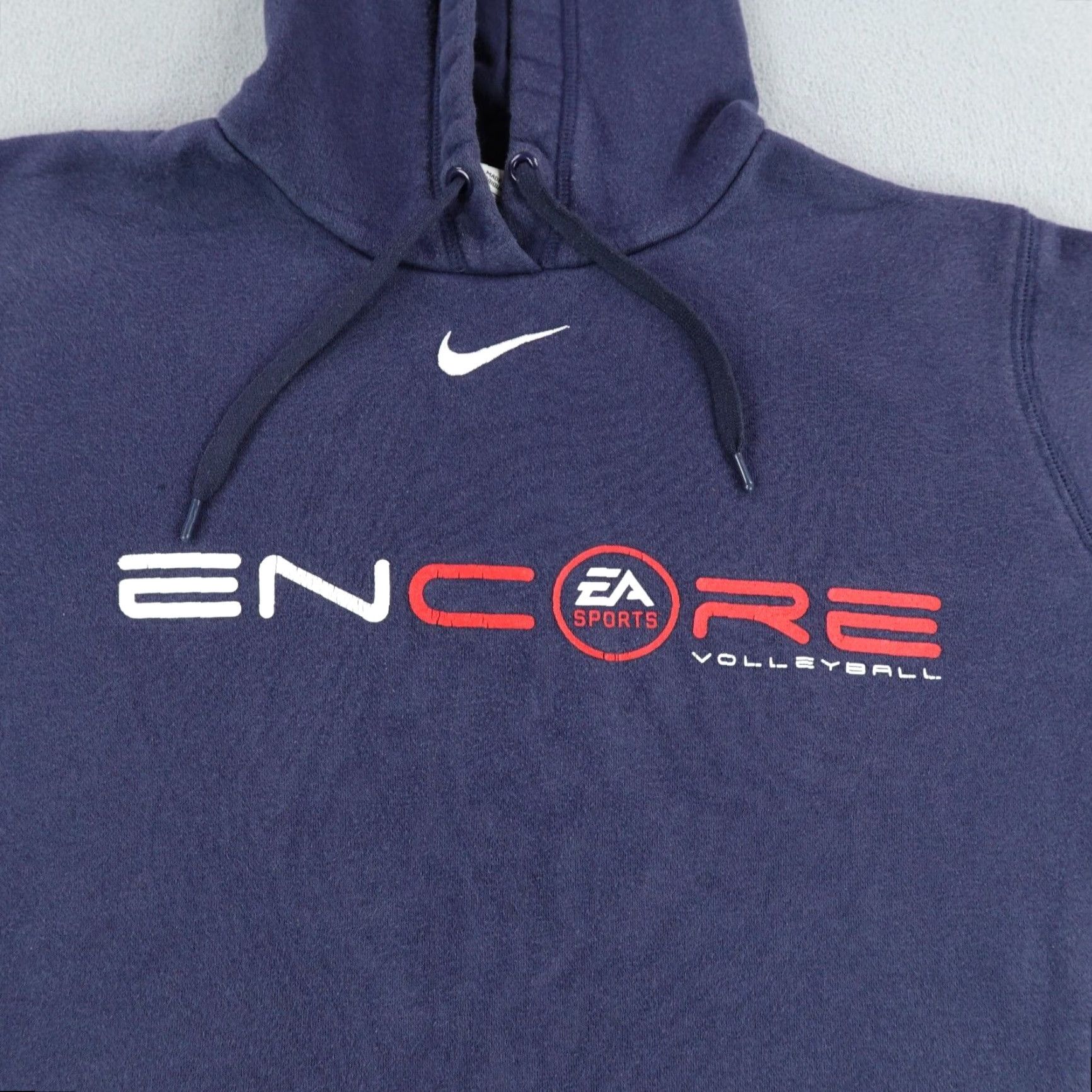 Nike Nike Hoodie Womens Large Blue EA Sports Volleyball Encore Pullover Sweatshirt Size L / US 10 / IT 46 - 3 Thumbnail