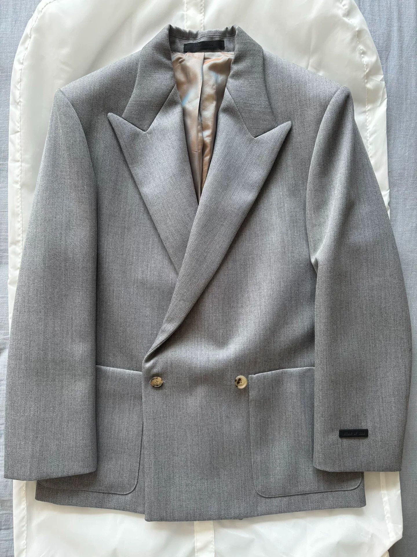 Fear of God Fear of God Limited Edition Double-Breasted Jacket Size US S / EU 44-46 / 1 - 1 Thumbnail