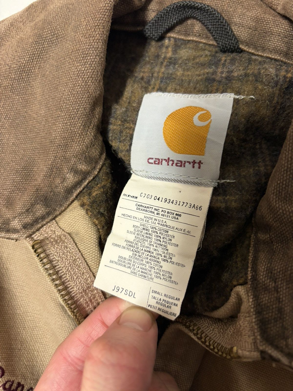 Carhartt Vintage Carhartt J97 SDL jacket Size US S / EU 44-46 / 1 - 9 Thumbnail