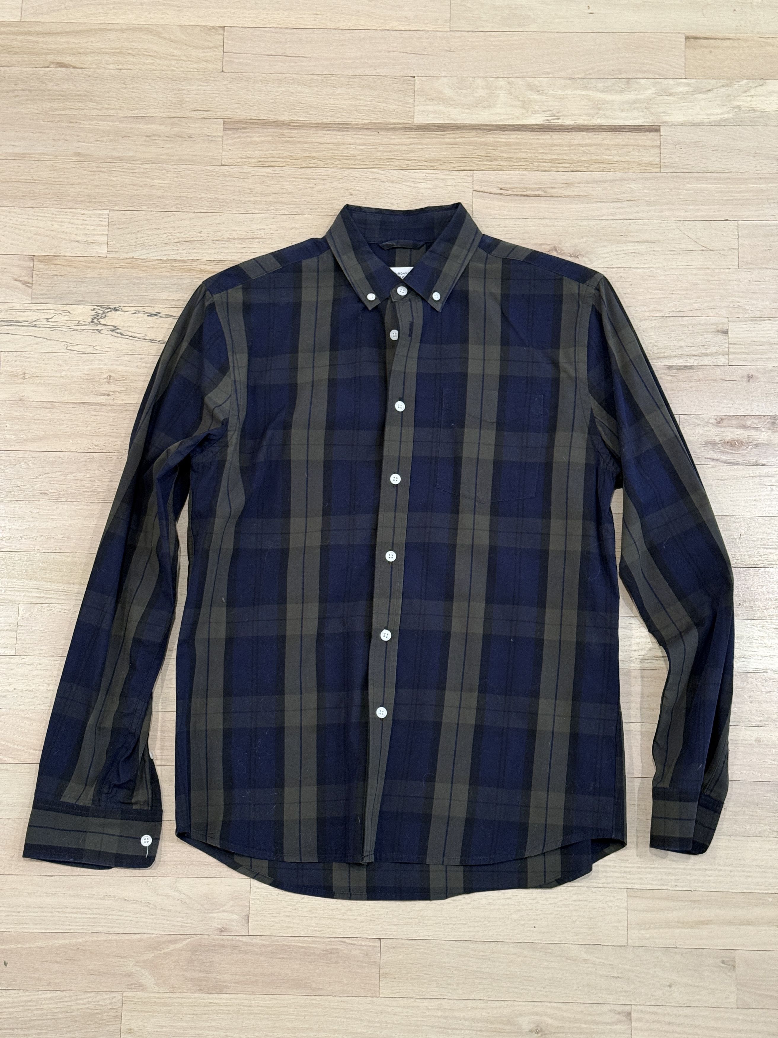 Saturdays NYC Saturdays NYC Plaid Button-Up Size US M / EU 48-50 / 2 - 1 Thumbnail