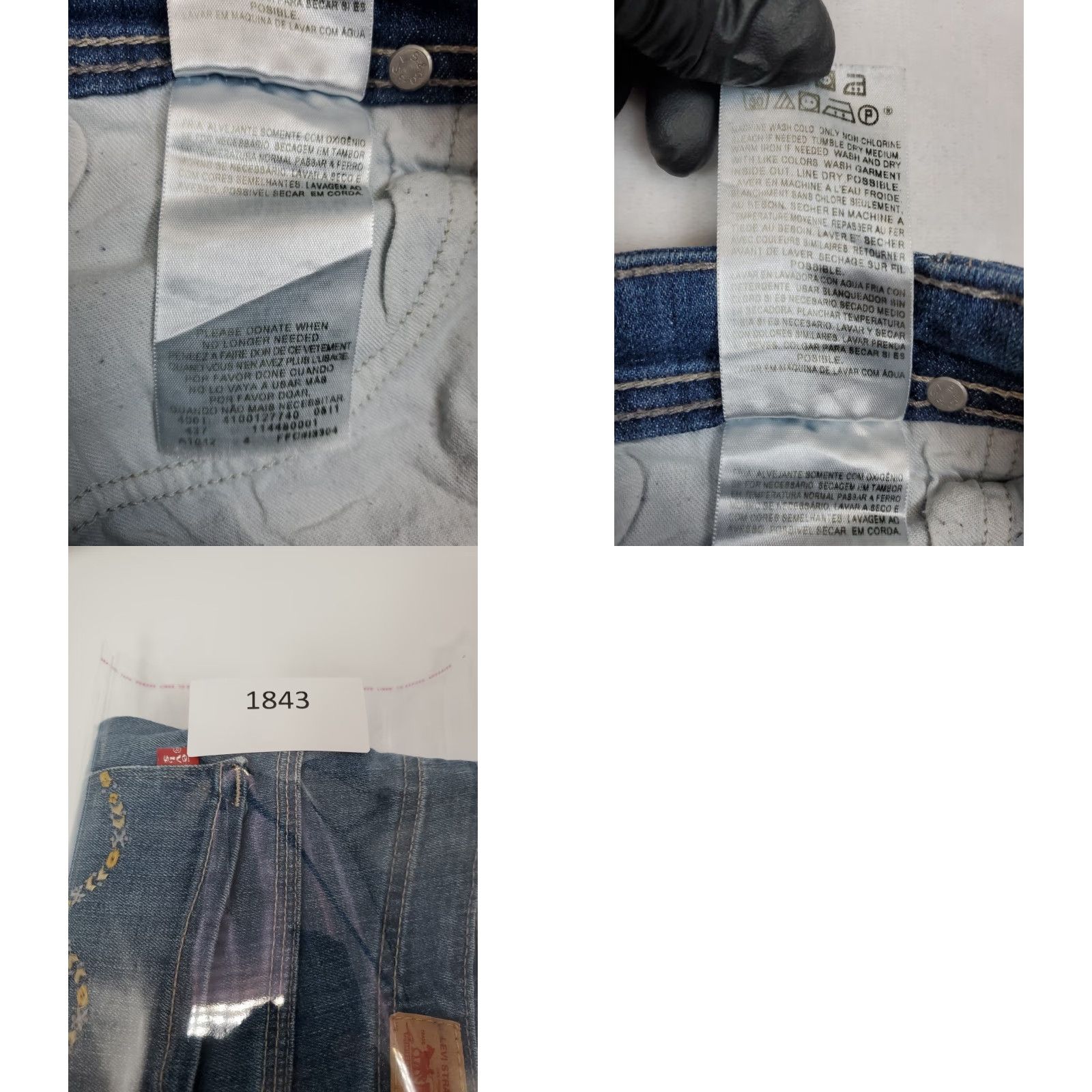 Levi's VINTAGE Levi's Women's Genuinely Crafted Bootcut Jeans Medium Wash Blue Size 9M Y2k Retro Retro-Style Size 30" / US 8 / IT 44 - 11 Thumbnail