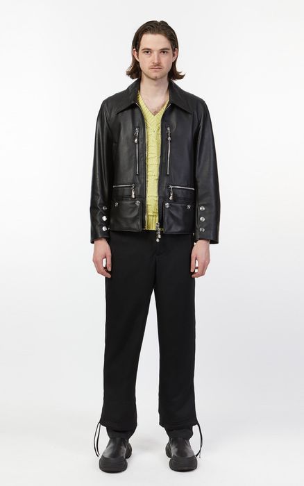 Namacheko Namacheko Zagezi Leather Biker Jacket | Grailed