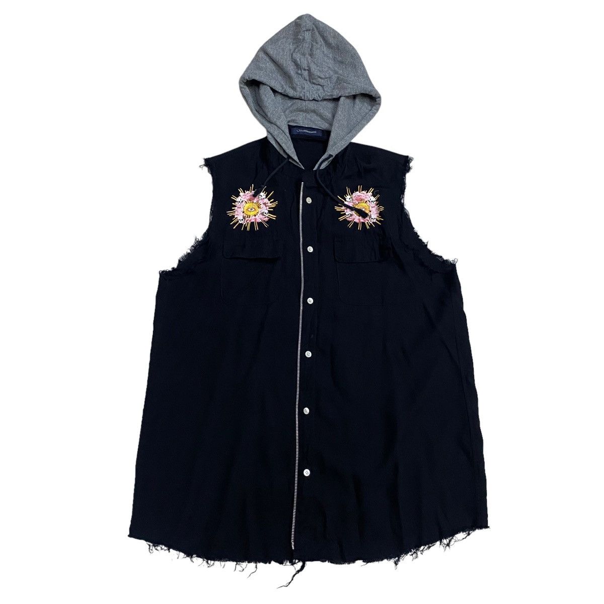 Undercover John UNDERCOVER hooded shirt artscabut layered zip fastener Size US M / EU 48-50 / 2 - 5 Thumbnail
