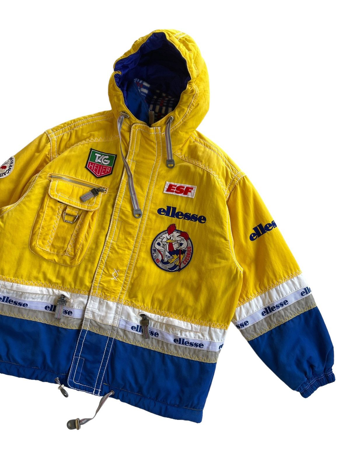 Ellesse Vintage Ellesse Tag Heuer Ski Goldwin Jacket Size US S / EU 44-46 / 1 - 10 Thumbnail