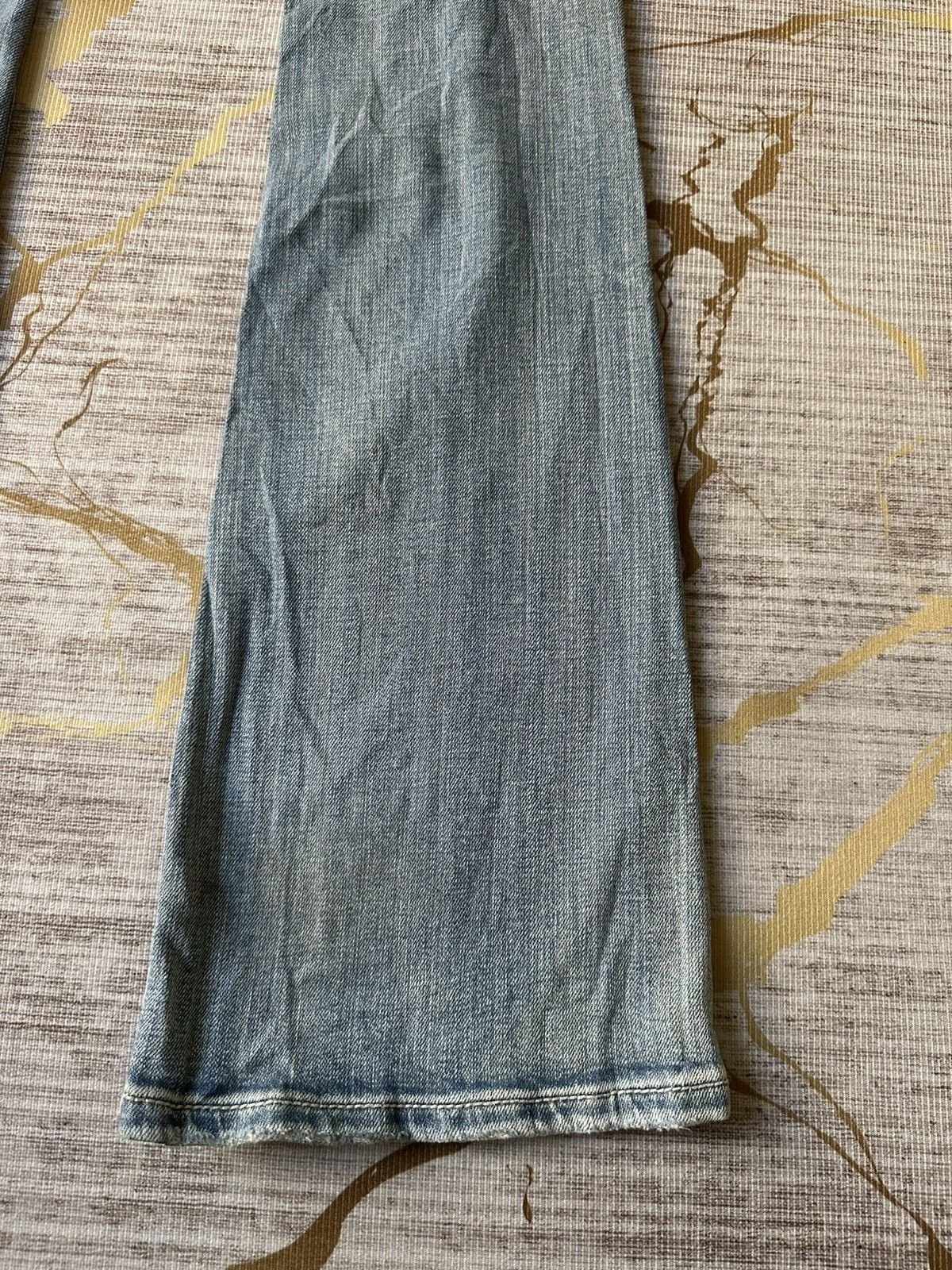 Miss Me FLARE Miss Me Distressed Swaroski Design Jeans Size 28" / US 6 / IT 42 - 19 Thumbnail