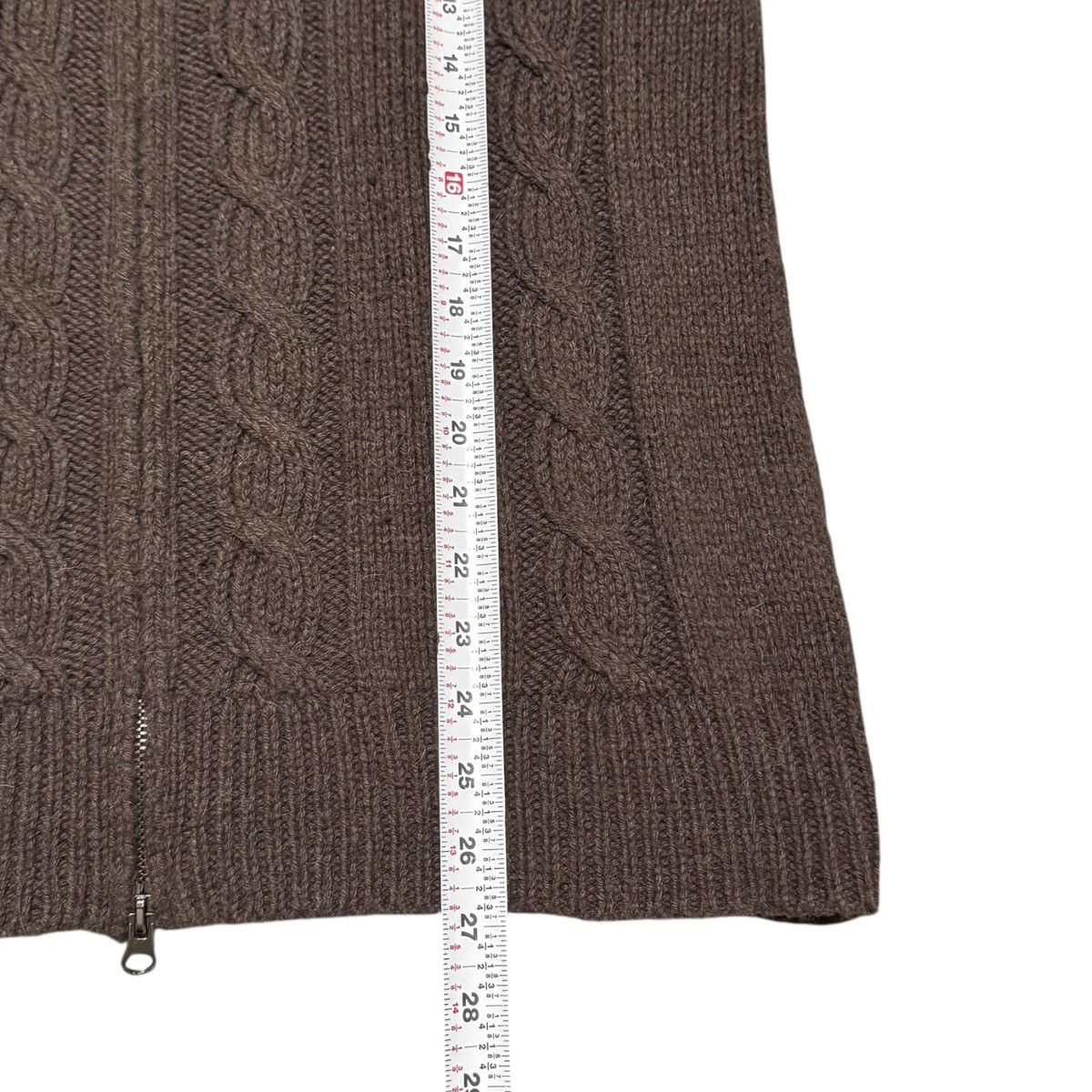 Joseph & Lyman Joseph & Lyman Cable Knit Full Zip Sweater Men's Large Size US L / EU 52-54 / 3 - 6 Thumbnail
