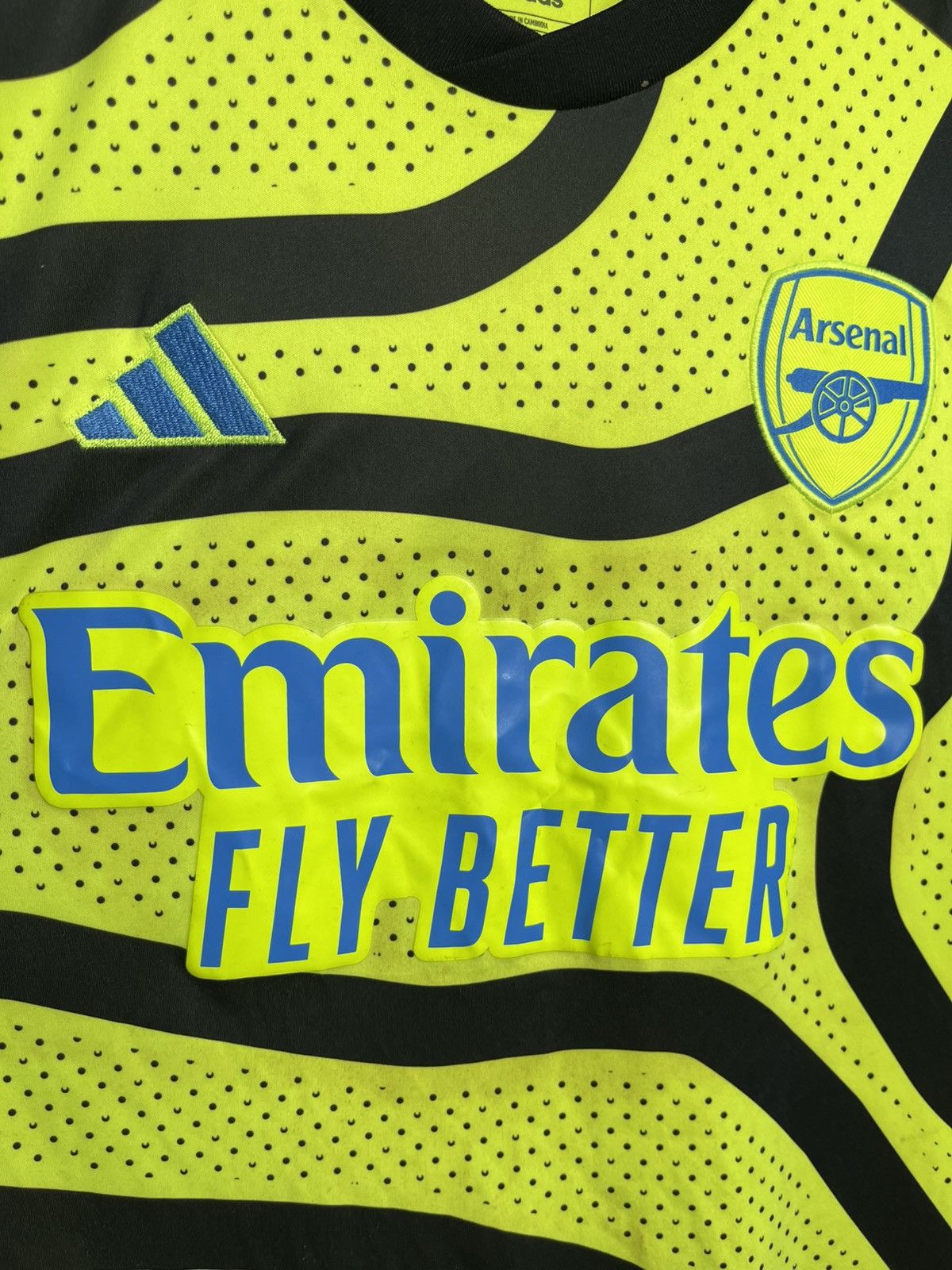 Adidas Odegaard #8 Arsenal Jersey Third shirt 2023 2024 Adidas Men Size US L / EU 52-54 / 3 - 5 Thumbnail