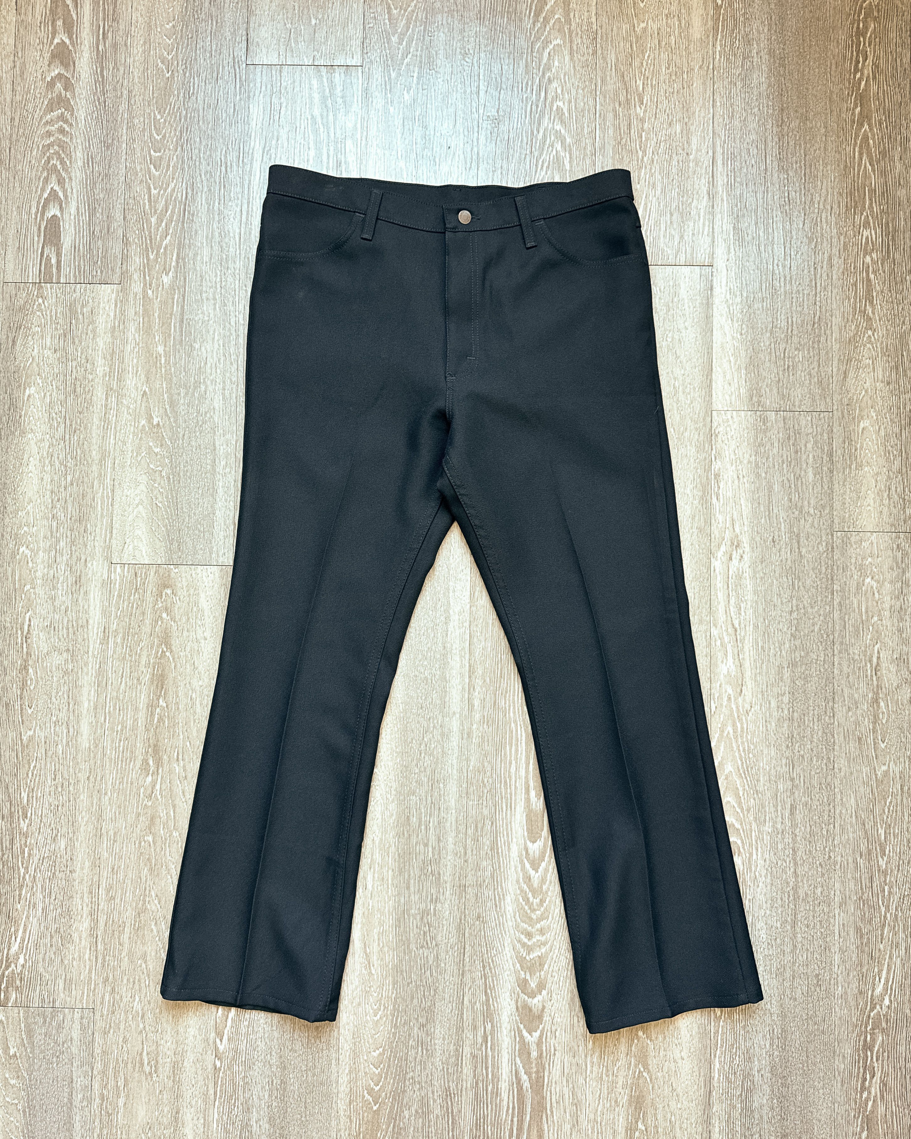 Vintage Vintage 1990s Wrangler Pants Black Men's 38 Disco Western Size US 38 / EU 54 - 1 Thumbnail