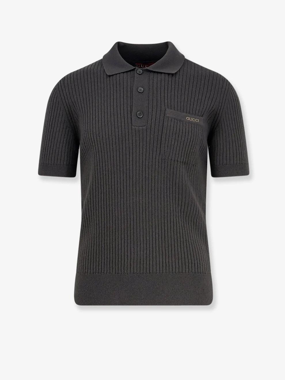 Gucci Gucci Wool And Cashmere Polo Shirt Short Sleeves tag size XL Men - USA Duties Paid Size US XL / EU 56 / 4 - 1 Thumbnail