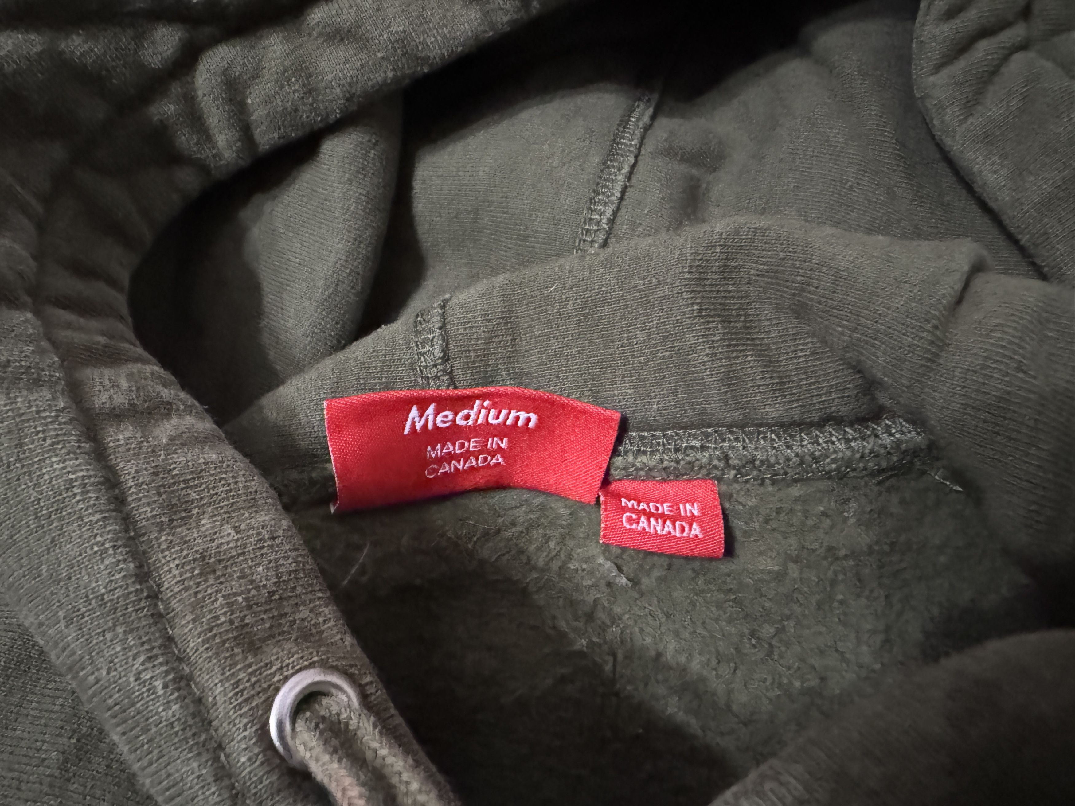 Supreme Supreme Tonal S Logo Hoodie Sweatshirt FW17 Dark Olive Green Size US M / EU 48-50 / 2 - 6 Thumbnail