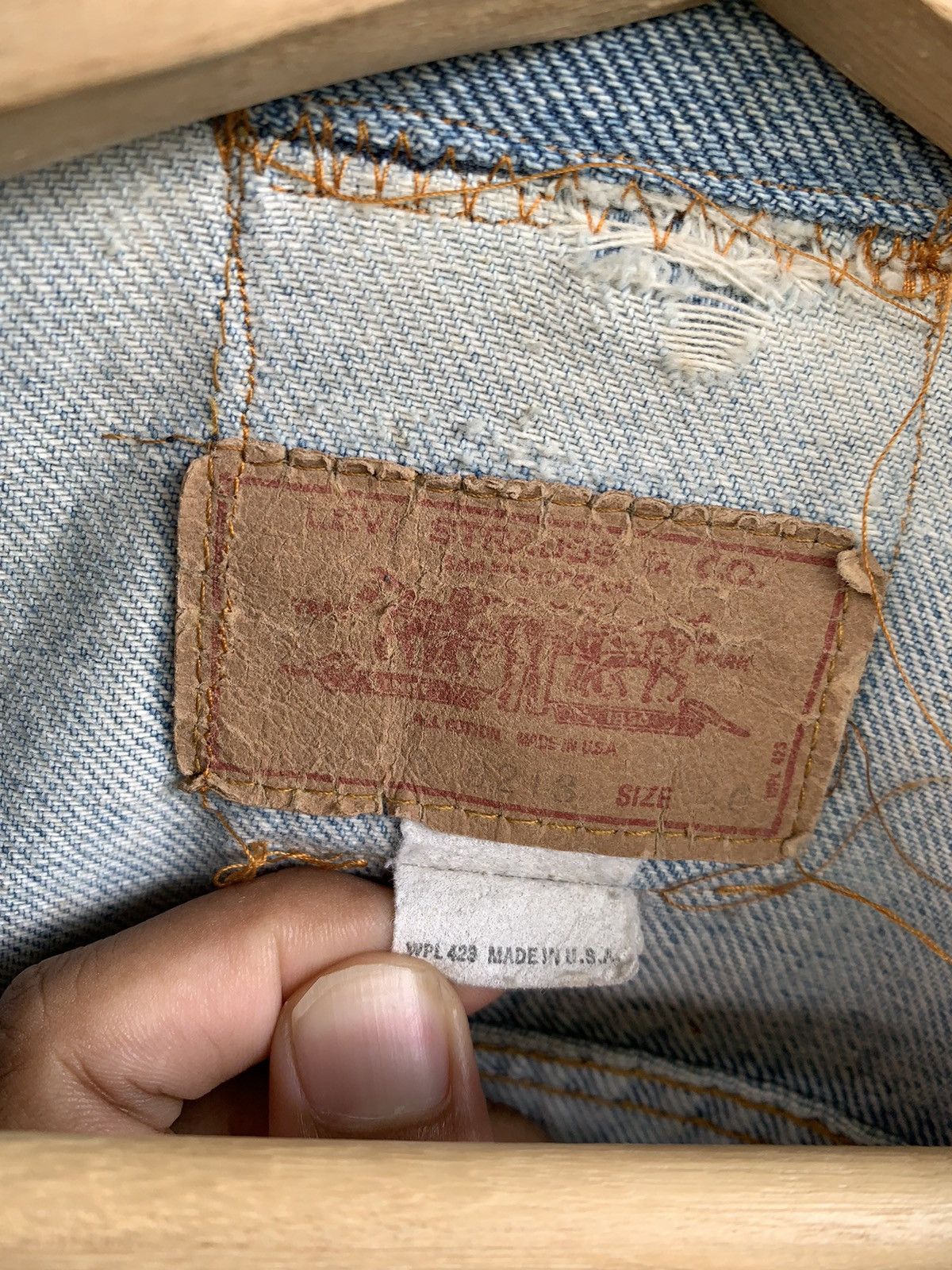 Levi's VINTAGE LEVIS JACKET MARILYNMANSON PATCHES DEAD TO THE WORLD Size US M / EU 48-50 / 2 - 9 Thumbnail