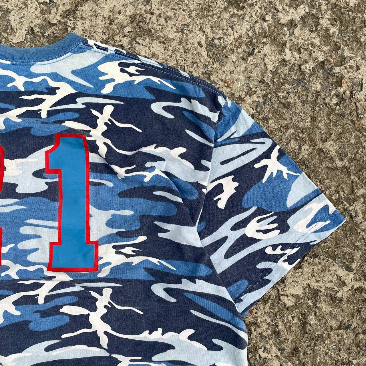 CCP (Crazy Character Print) Vintage Japanese Style Adult D-Boys Softball T-shirts Camo Size US XXL / EU 58 / 5 - 11 Thumbnail