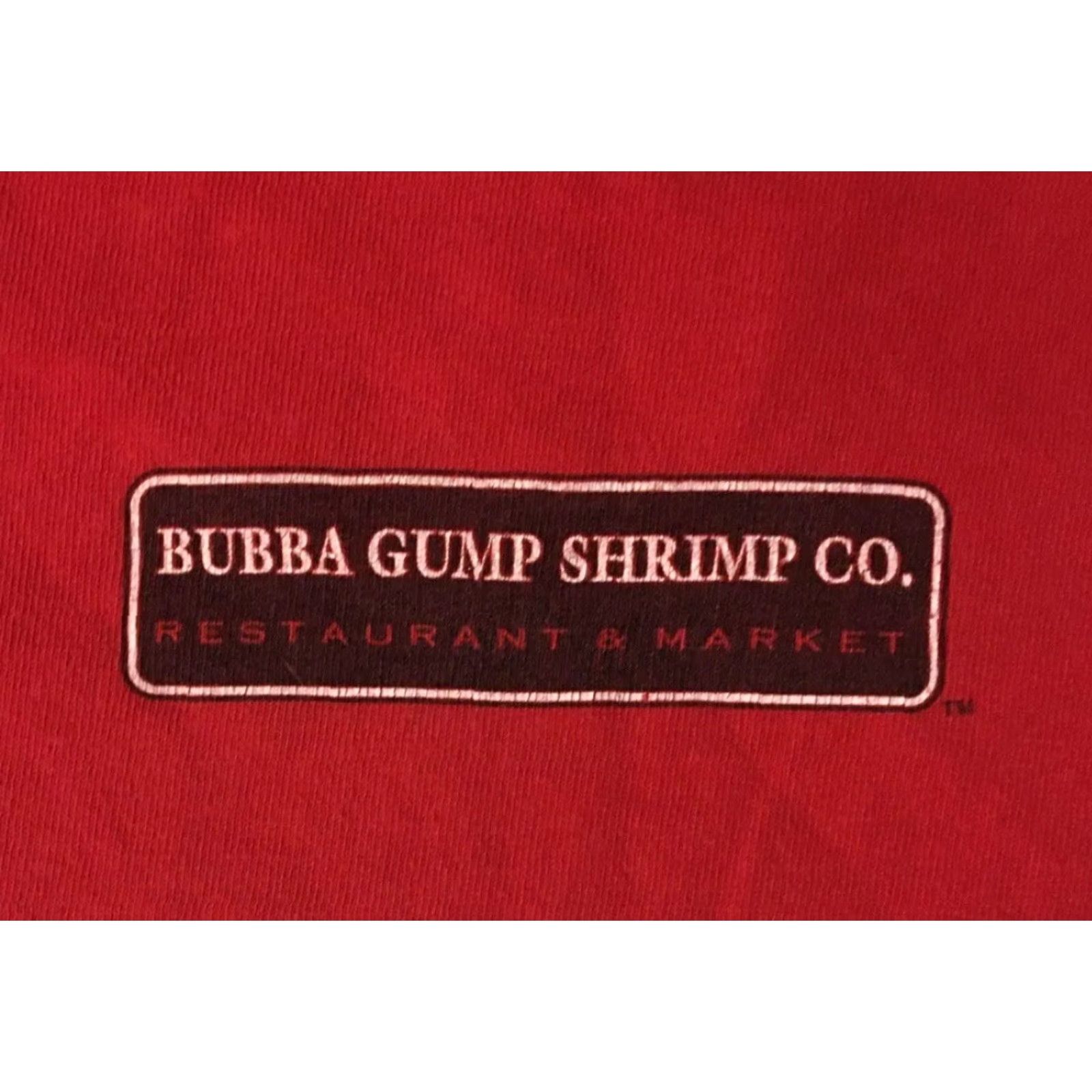 Shrimps VINTAGE Bubba Gump Shrimp Shirt M Red Size US M / EU 48-50 / 2 - 4 Thumbnail