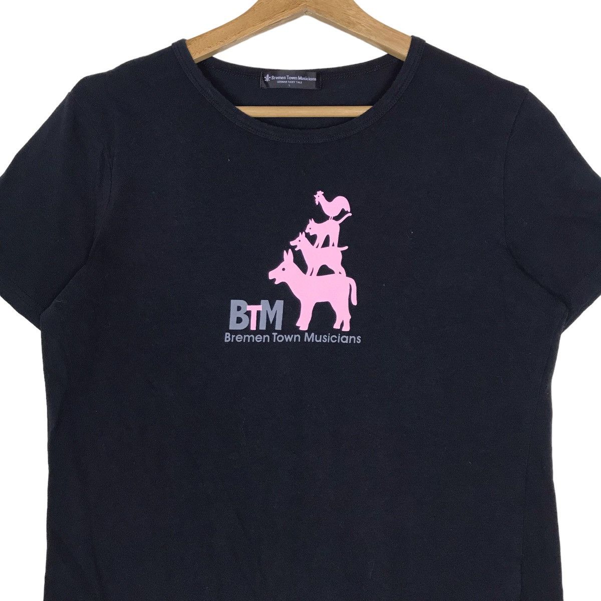 Vintage Vintage Bremen Town Musicians German Fairy Tale Shirt Size L / US 10 / IT 46 - 2 Thumbnail