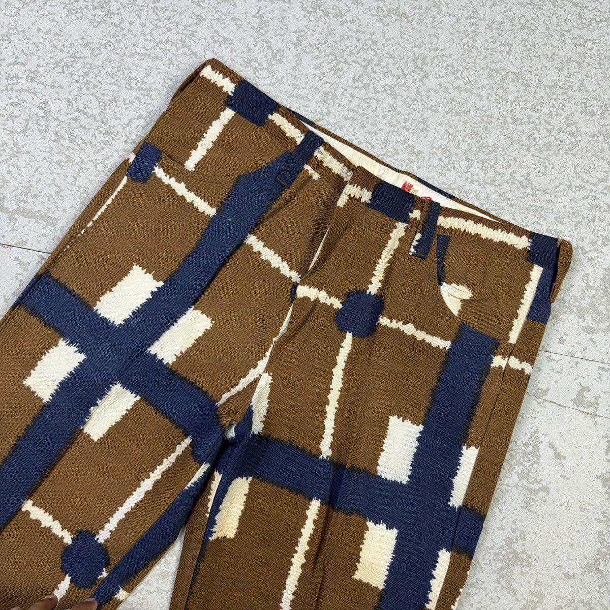 Other Rare💥Vintage Elli by Europe Craft Distress Sack Pant Size US 32 / EU 48 - 6 Thumbnail