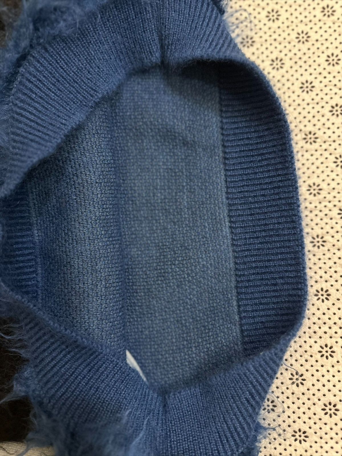 Louis Vuitton Louis Vuitton blue mohair sweater XS Size US XS / EU 42 / 0 - 9 Thumbnail
