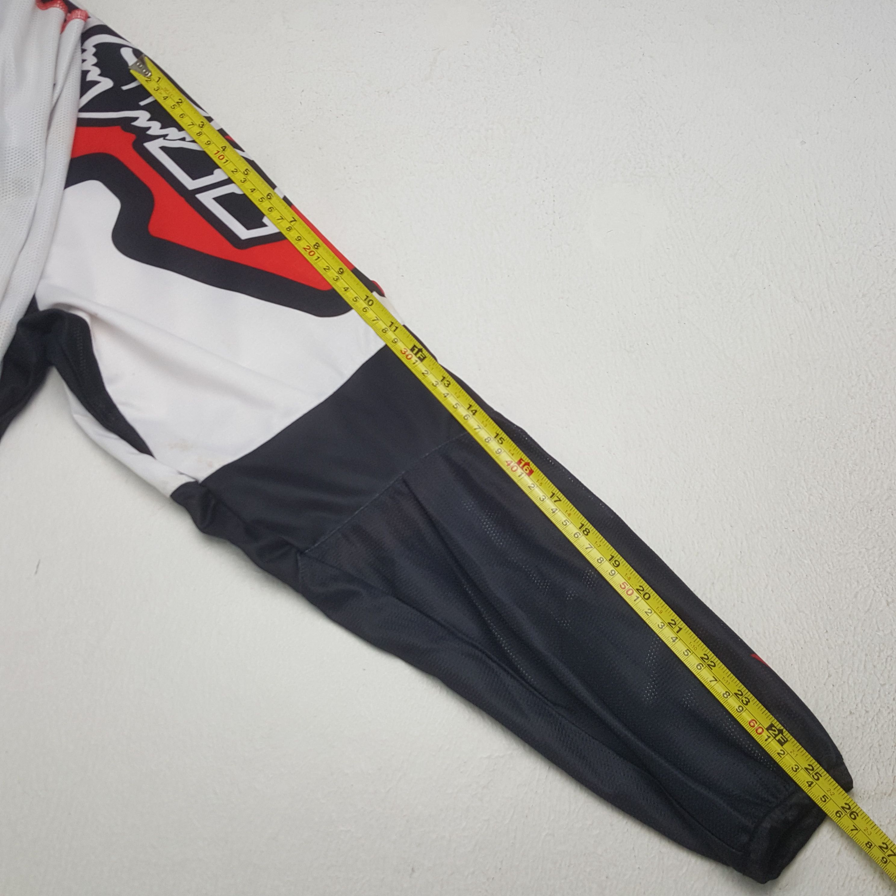 Fox Racing Vintage Honda Fox Racing Motocross Jersey Sport Tshirt Size US XL / EU 56 / 4 - 6 Thumbnail