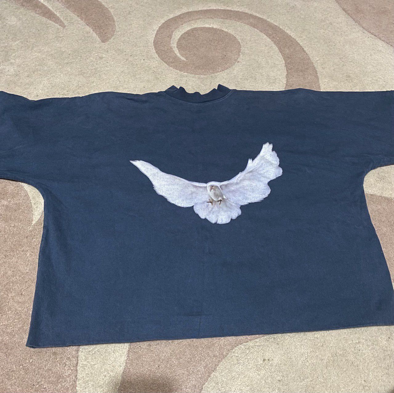 Balenciaga × Gap × Yeezy Balenciaga Yeezy Yzy Gap Cropped NoSeam Dove Tee Size US M / EU 48-50 / 2 - 4 Thumbnail