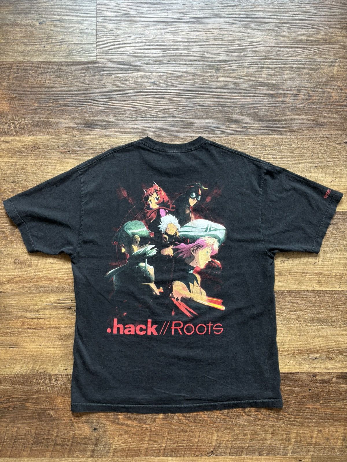 Anime 2006 vintage .hack//roots Japan anime cartoon promo shirt Size US XL / EU 56 / 4 - 1 Thumbnail