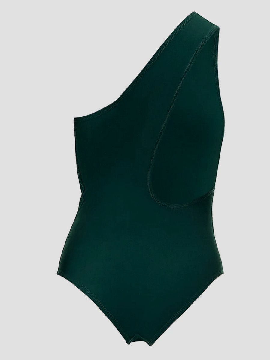 Bottega Veneta BOTTEGA VENETA green one piece swimsuit swimwear Medium q Size 28" / US 6 / IT 42 - 3 Thumbnail
