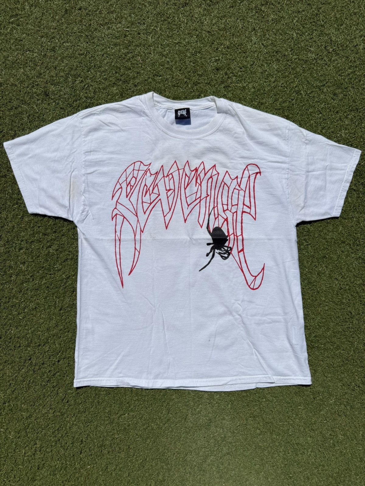 Revenge Revenge Spider Tee - White Size US XL / EU 56 / 4 - 1 Thumbnail