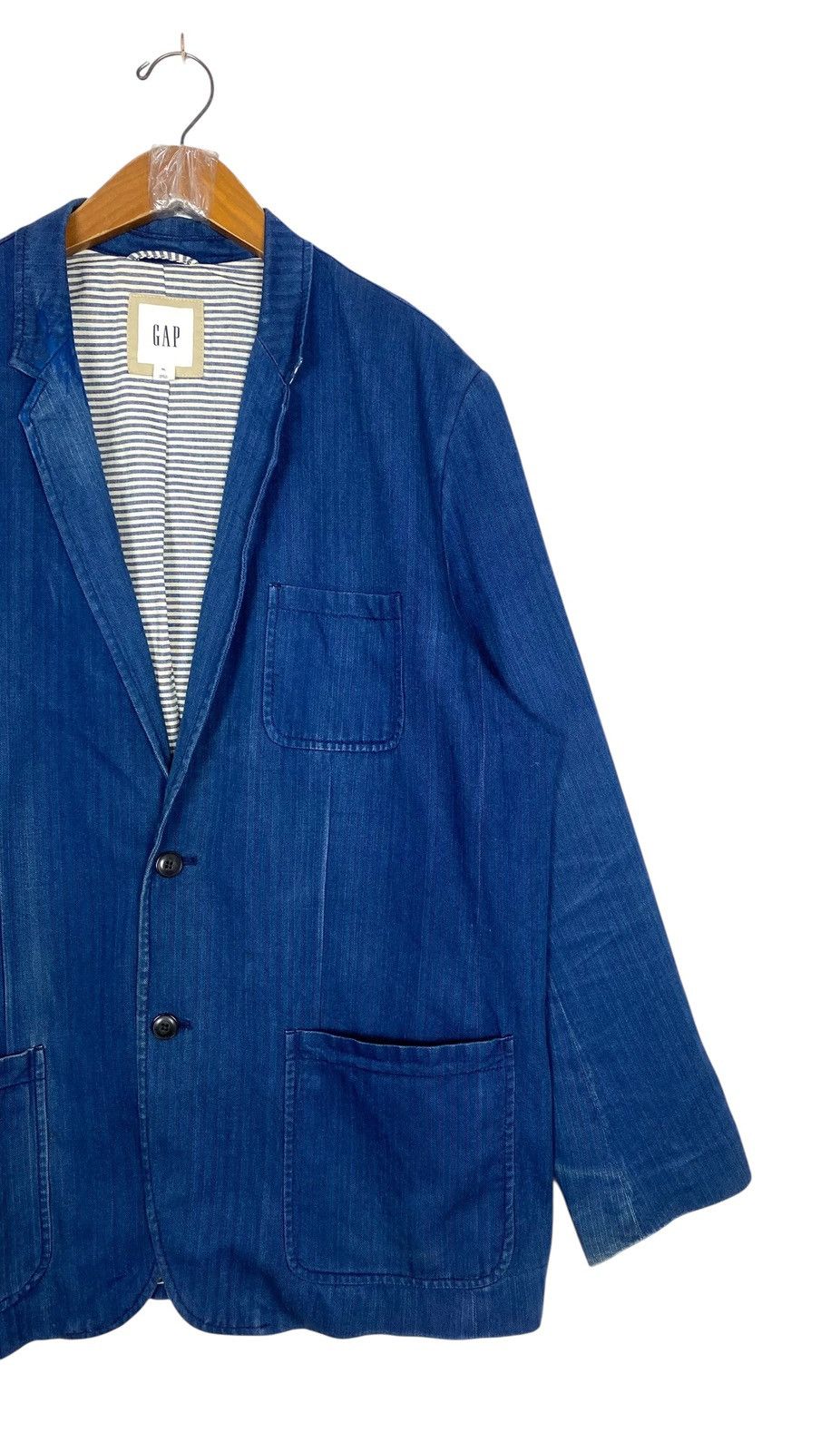 Gap Rare‼️ Gap Denim Sport Coat Size US L / EU 52-54 / 3 - 3 Thumbnail