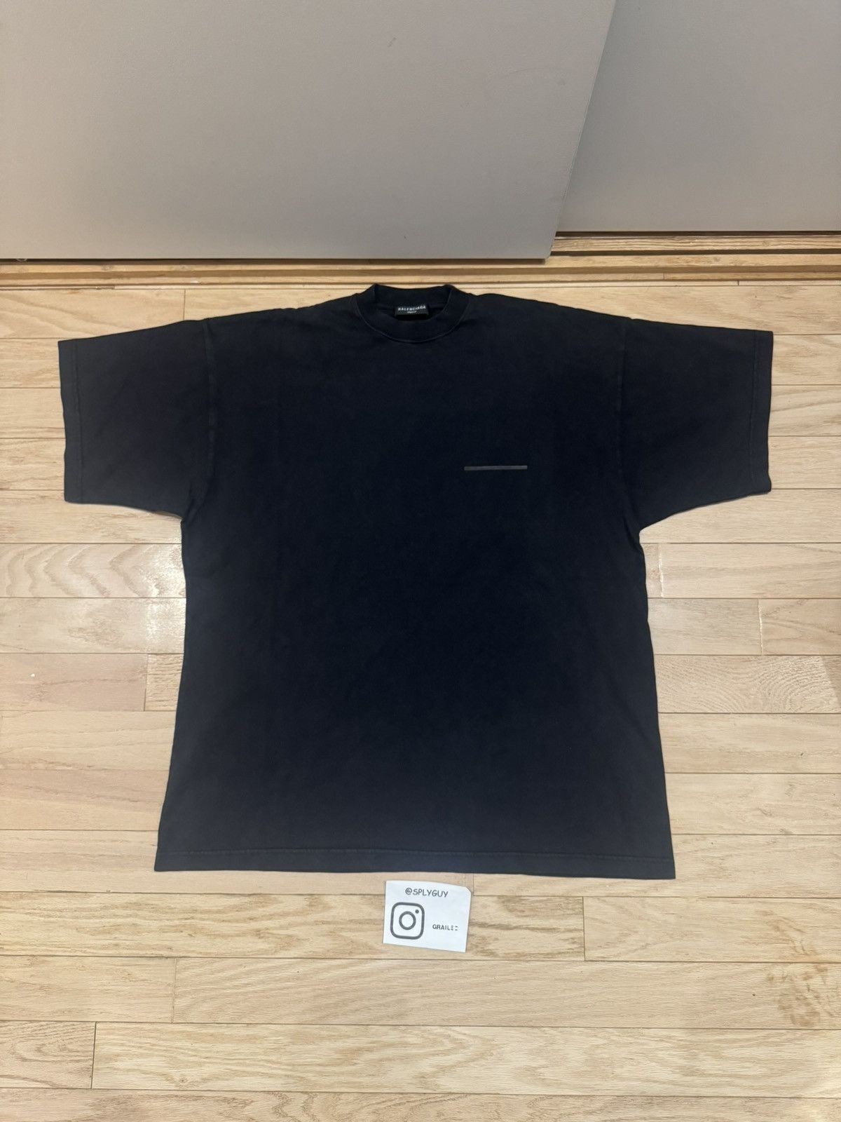 Balenciaga Balenciaga Strike 1917 Oversized Black Shirt sz 2 Size US M / EU 48-50 / 2 - 3 Thumbnail