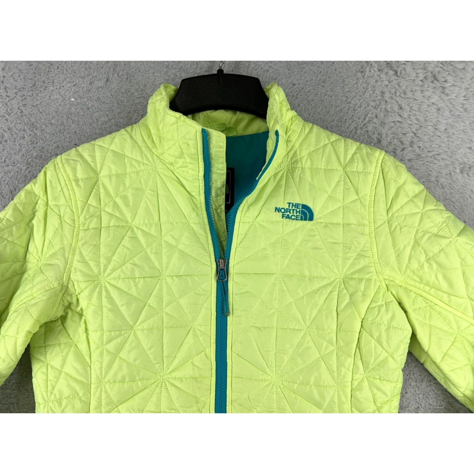 The North Face The North Face Jacket Womens Small Green Quilted Pockets Insulated Warm Cozy Size S / US 4 / IT 40 - 4 Thumbnail