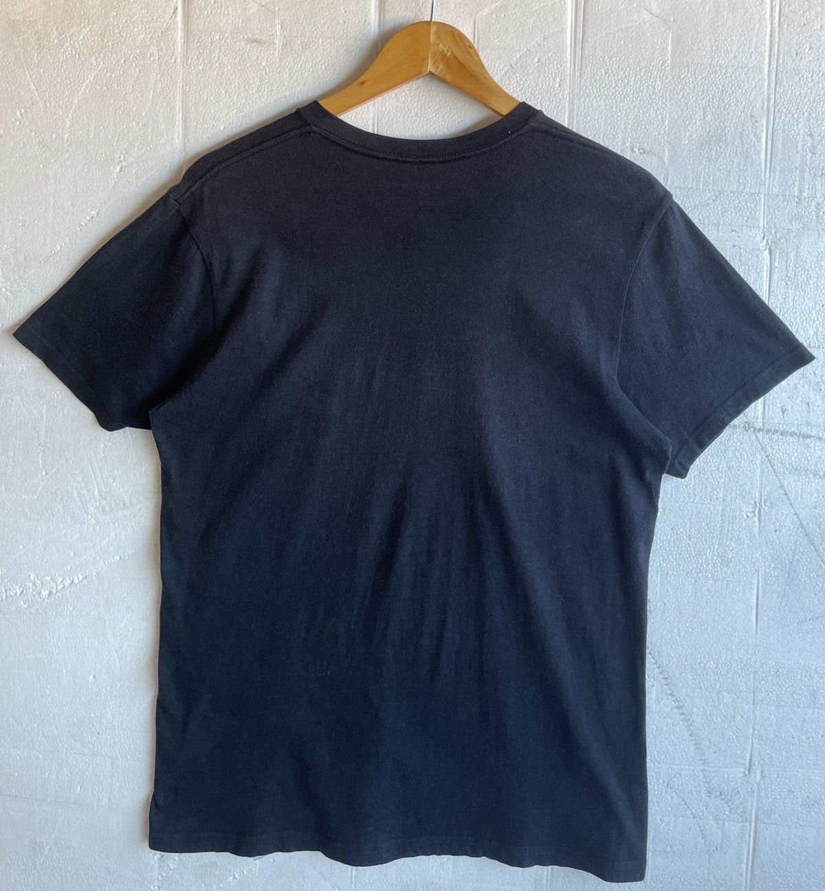 Wtaps Vintage 💢WTAPS💢 V NECK Trashed FADED BLACK TSHIRT Size US M / EU 48-50 / 2 - 6 Thumbnail