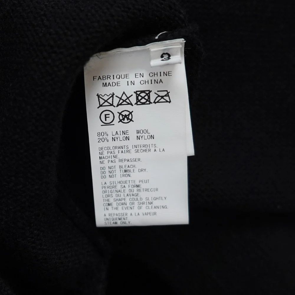 Yohji Yamamoto Yohji Yamamoto pour homme/ 24AW Deformed Turtle Knit Size US L / EU 52-54 / 3 - 6 Thumbnail