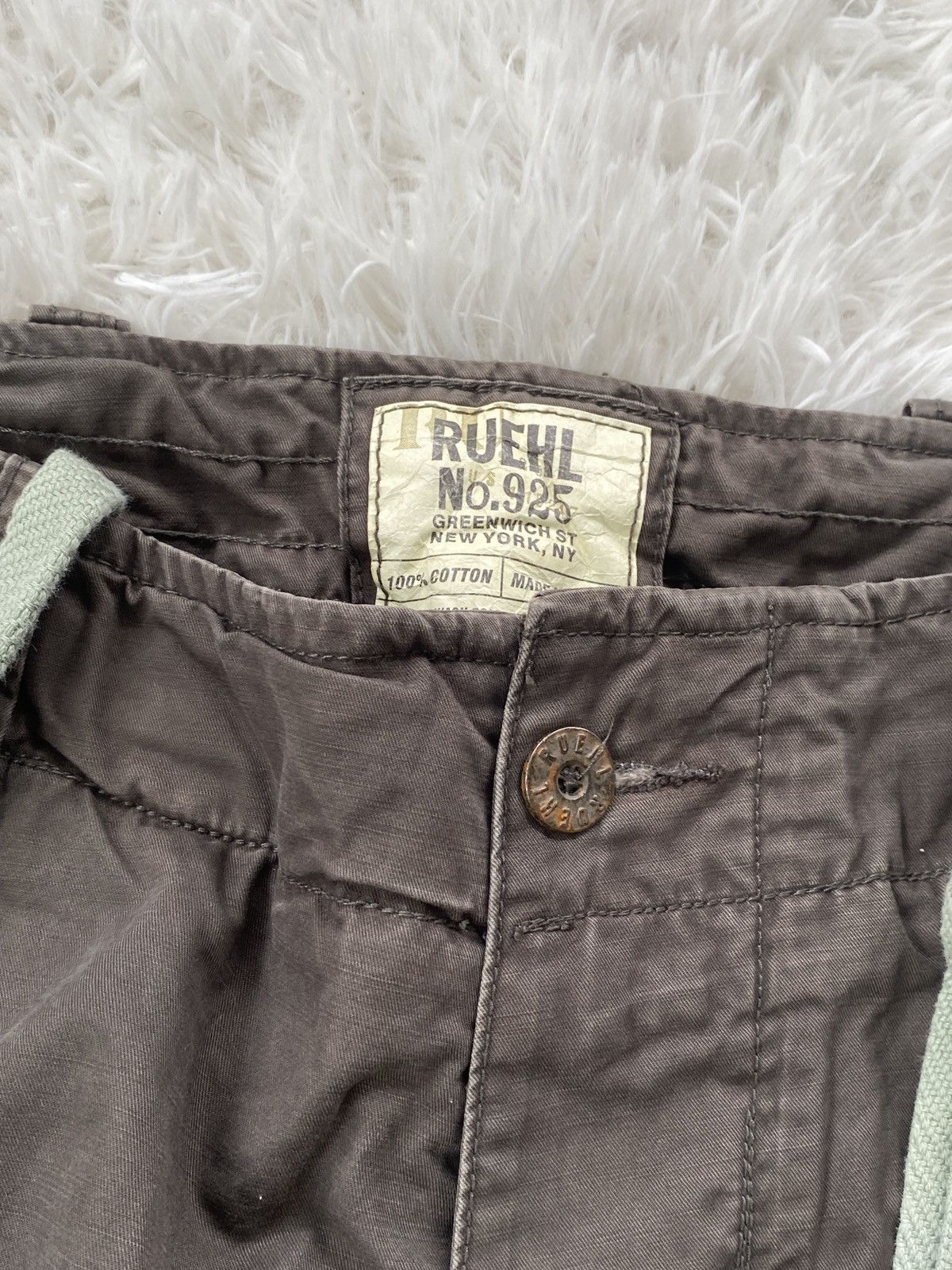 Ruehl No. 925 × Seditionaries 💥Last Drop💥Ruehl No 925 Cargo Pant MILITARY Bondage Size US 36 / EU 52 - 10 Thumbnail