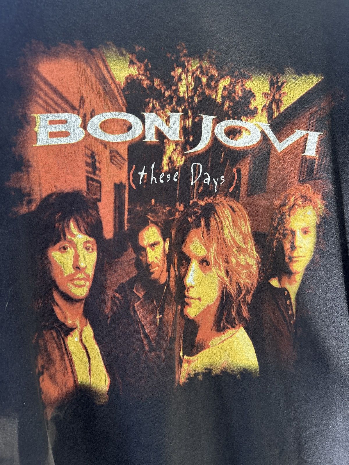 Band Tees These days Bon Jovi vintage 90s tee Size US L / EU 52-54 / 3 - 11 Thumbnail