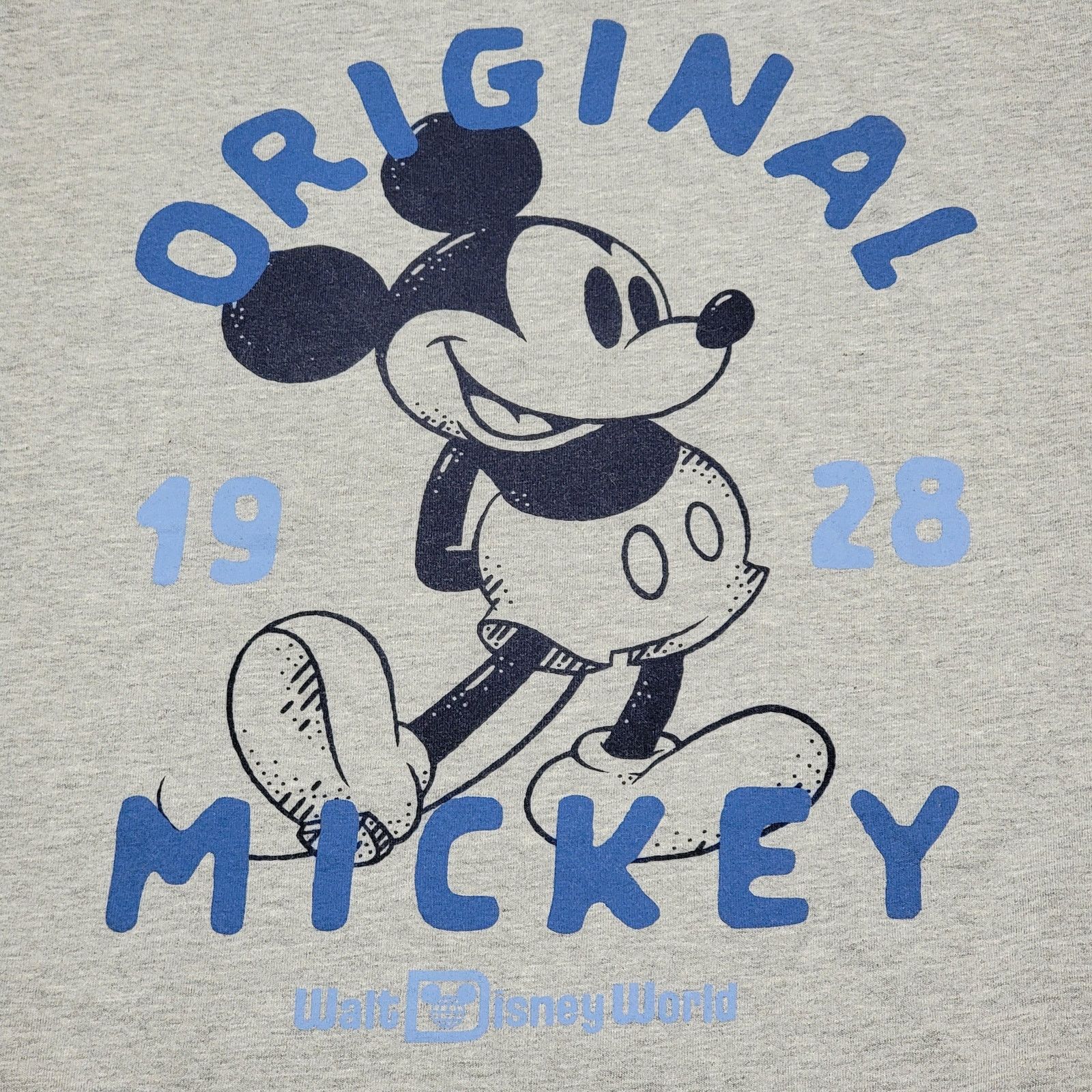 Disney Disney Grey Unisex Tee "Original Mickey" - Size XL Size US XL / EU 56 / 4 - 2 Thumbnail
