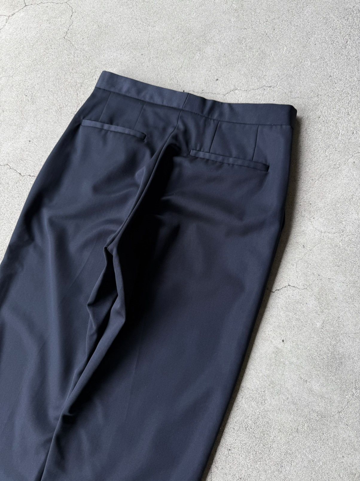Maison Margiela Maison Martin Margiela 13AW Archive Dark Navy Wool Slacks Size US 28 / EU 44 - 5 Thumbnail