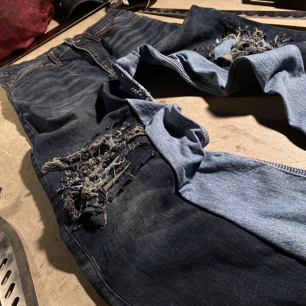 Other One of One Bone Sweeper Jeans Size US 30 / EU 46 - 3 Thumbnail