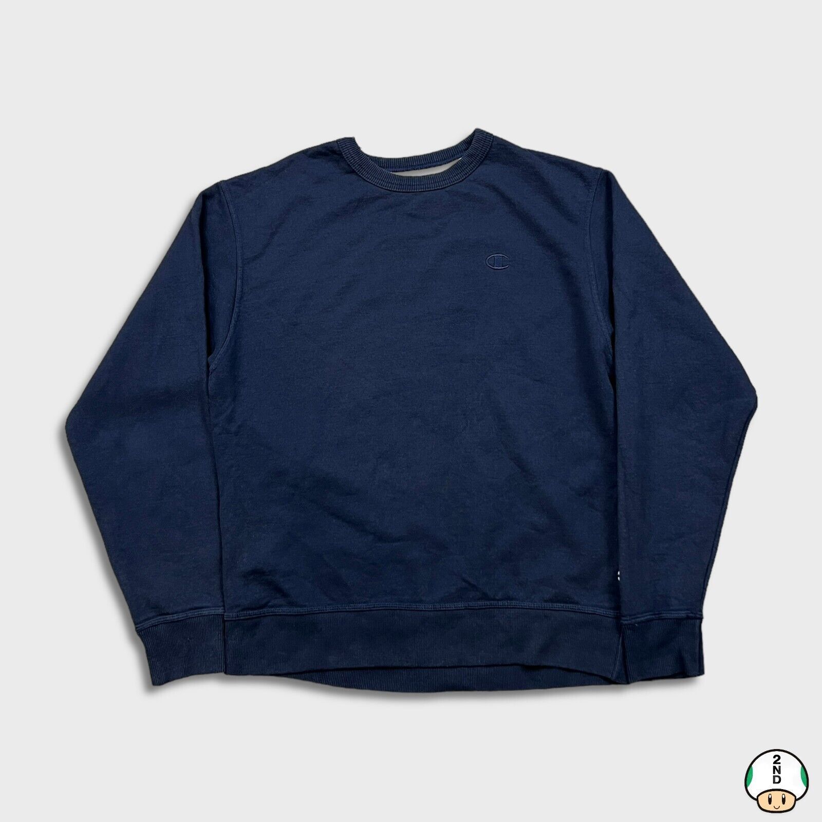 Champion × Vintage Champion Sweatshirt Medium C Logo Authentic Apparel Pullover Size US M / EU 48-50 / 2 - 1 Thumbnail