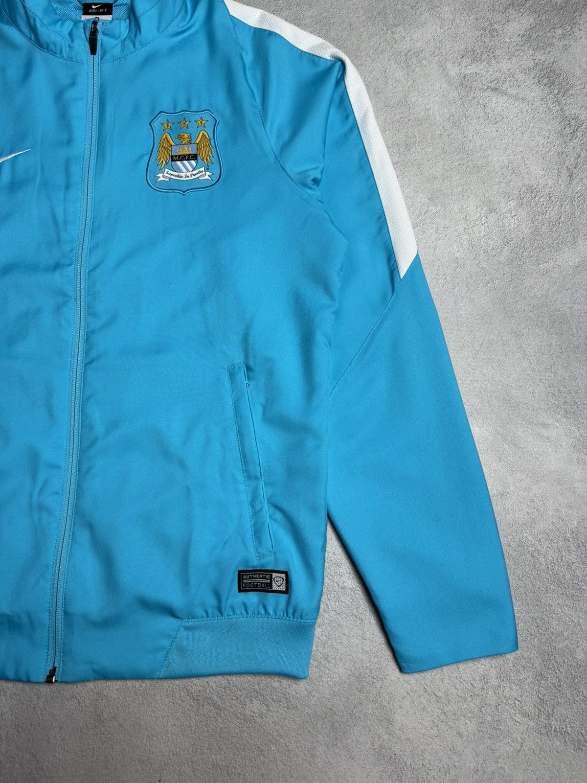 Nike Manchester City 2015 2016 Training Soccer Track Jacket Nike Size US M / EU 48-50 / 2 - 6 Thumbnail