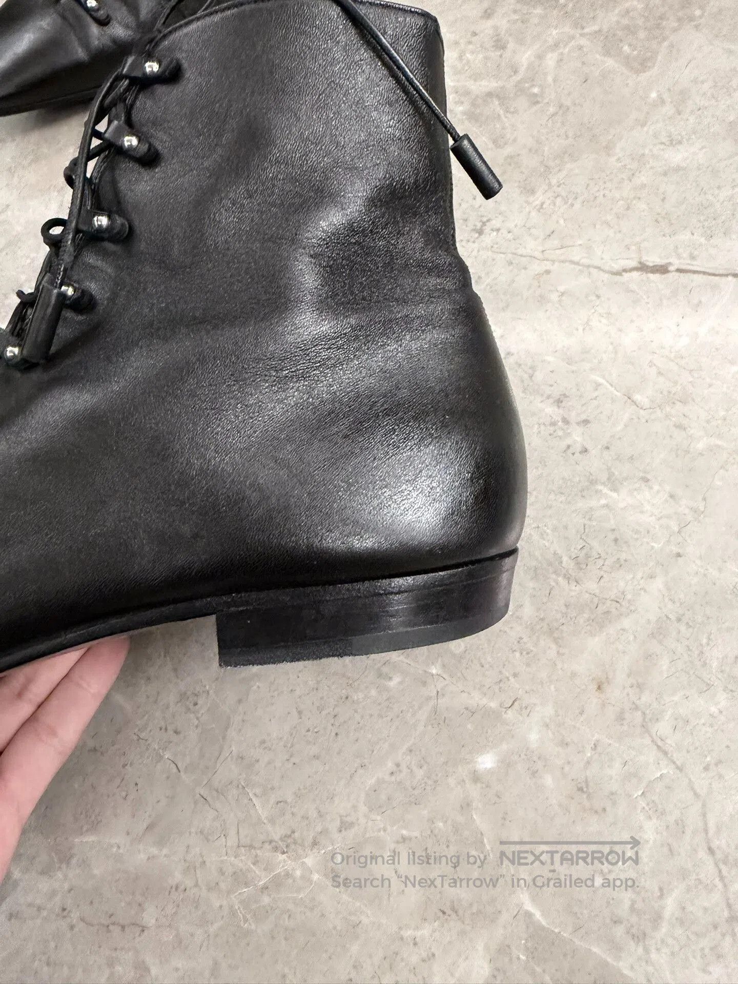 Saint Laurent Paris Saint Laurent Black Chelsea Boots with Studs. Size US 10 / EU 43 - 6 Thumbnail
