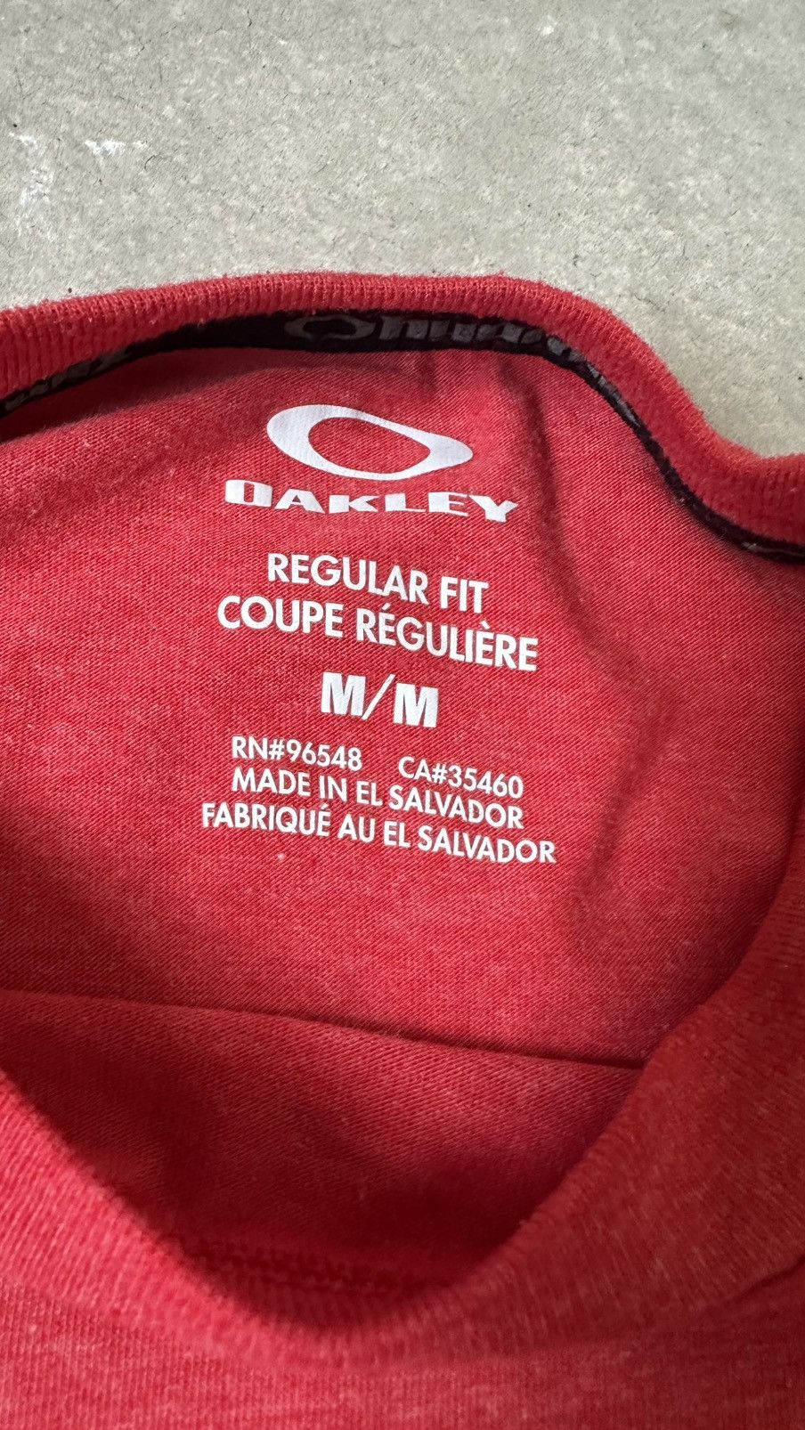 Oakley OAKLEY LOGO TEE Size US M / EU 48-50 / 2 - 4 Thumbnail