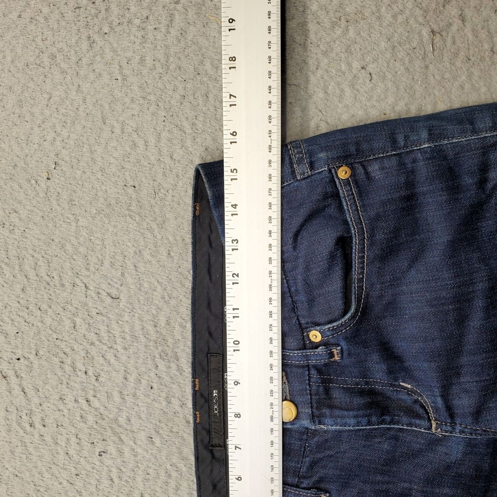 Vintage Joe's Jeans Womens Bootcut Jeans 28 Blue Denim Dark Wash Stretch Single Stitch Leg Size 28 Women Size 28" / US 6 / IT 42 - 6 Thumbnail