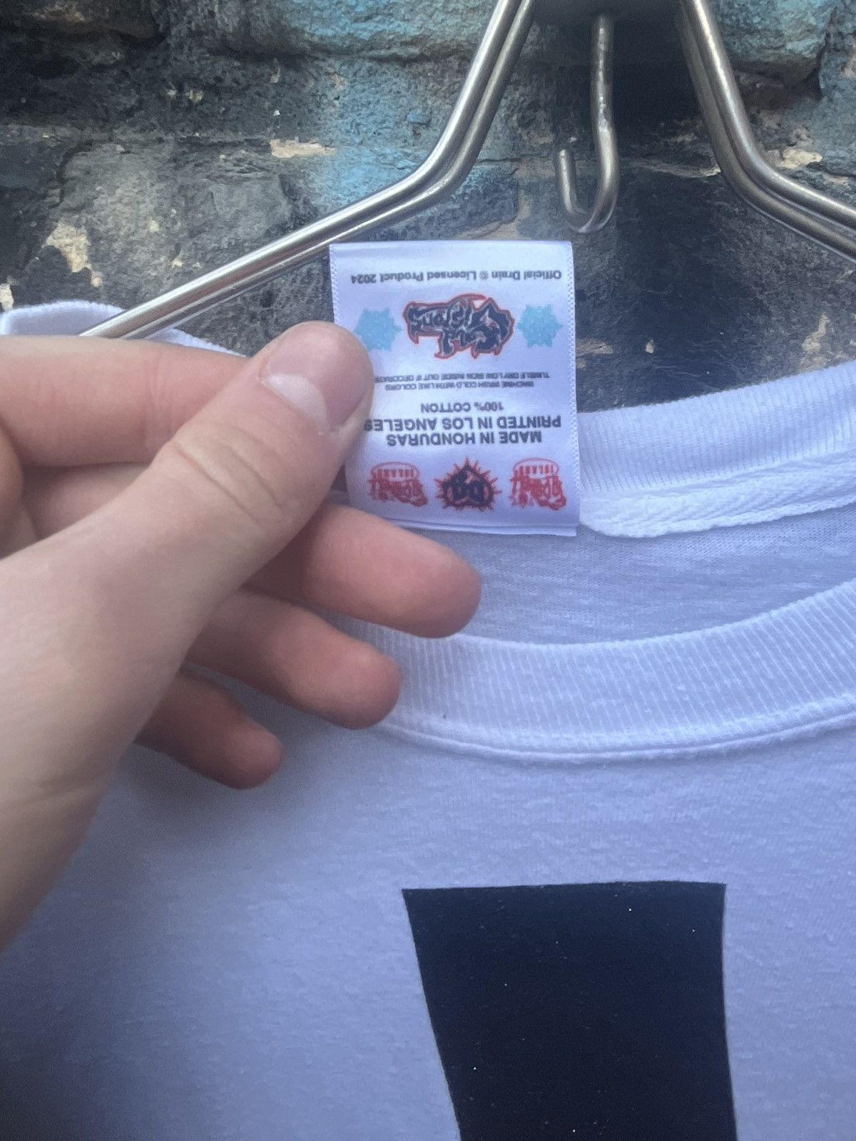 Drain Gang × Yung Lean Bladee Cold visions tour longsleeve Size US M / EU 48-50 / 2 - 5 Thumbnail