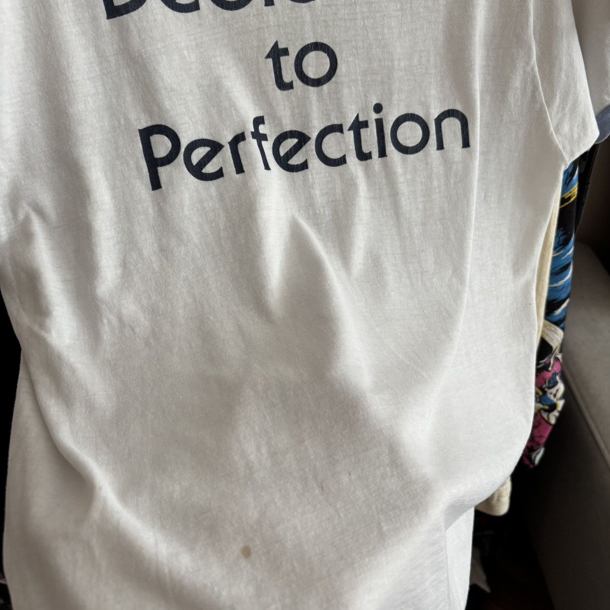 Vintage Vintage 70’s College KHL Dedicated To Perfection T-Shirt ERD Size US L / EU 52-54 / 3 - 6 Thumbnail