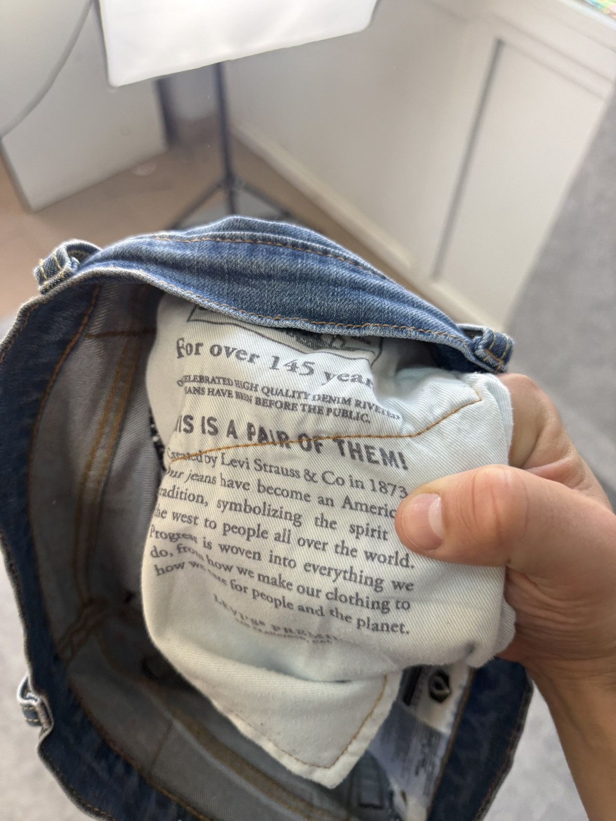 Levi's Vintage Levi’s Big E Hi Ball Light Blue Denim Jeans 30x30 Size US 30 / EU 46 - 14 Thumbnail