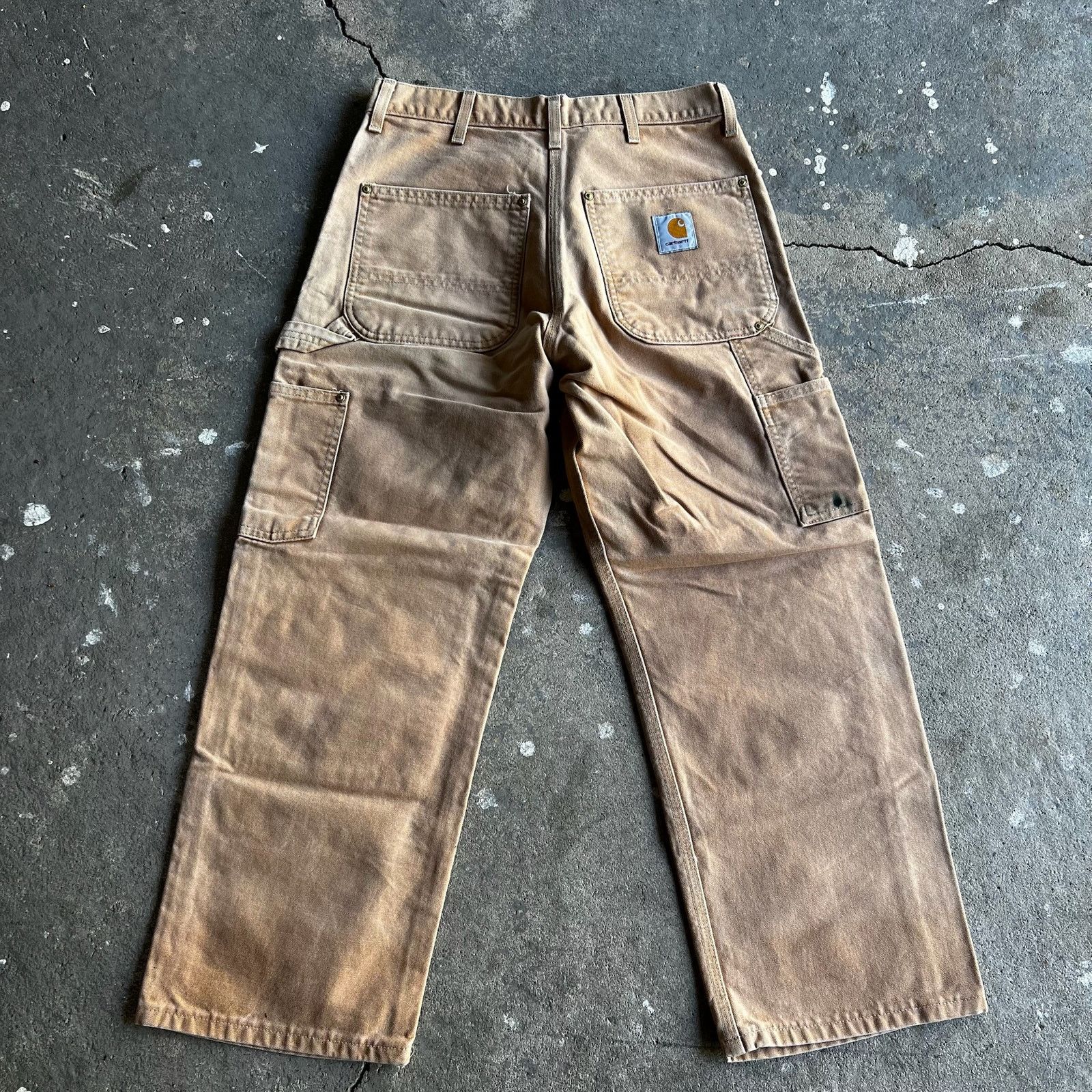 Carhartt × Vintage Carhartt brown double knee work wear carpenter pants Size US 30 / EU 46 - 4 Thumbnail