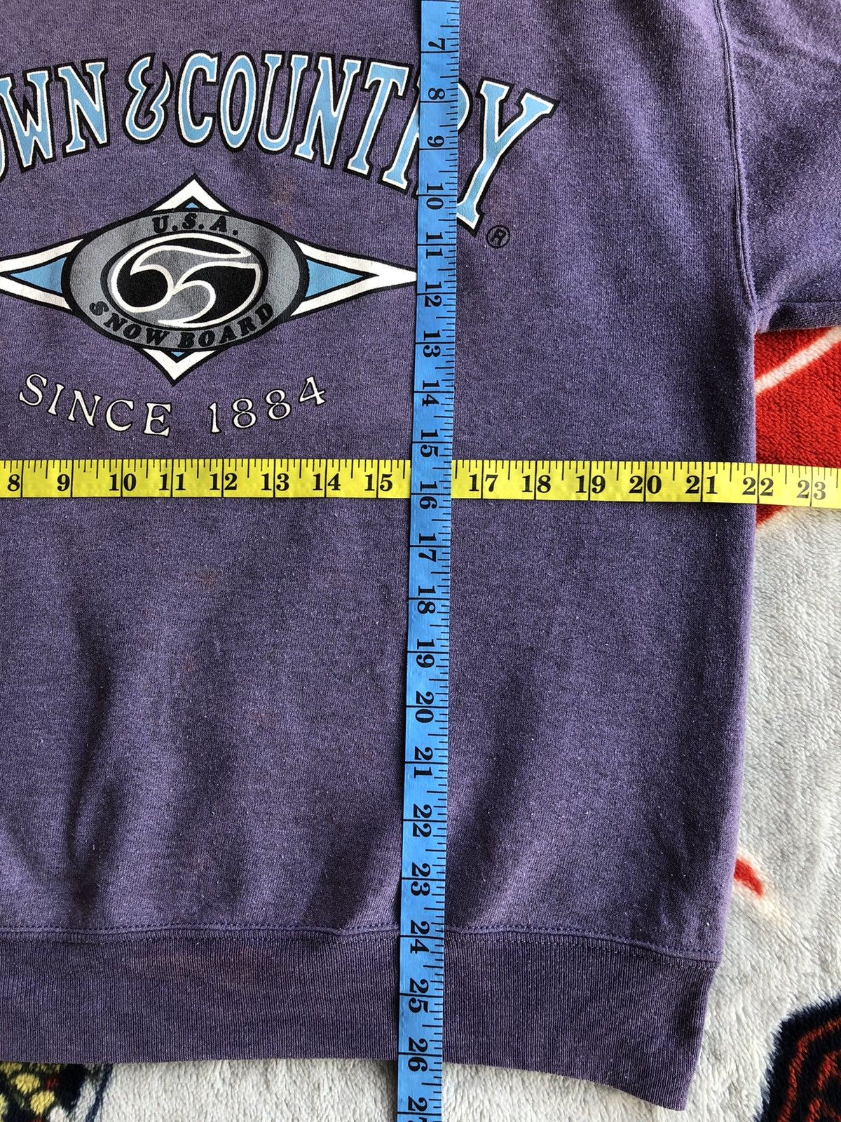 Vintage Vintage Town and Country Sweatshirt Size US M / EU 48-50 / 2 - 8 Thumbnail