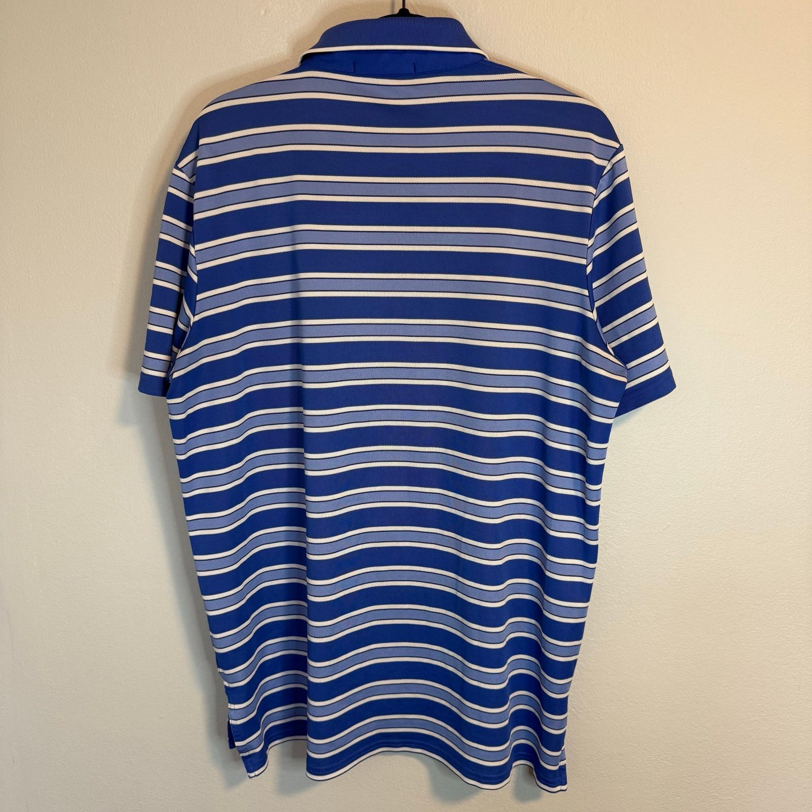 Polo Ralph Lauren Ralph Lauren RLX Polo Blue Striped Golf Polo Men’s Size L Size US L / EU 52-54 / 3 - 2 Thumbnail