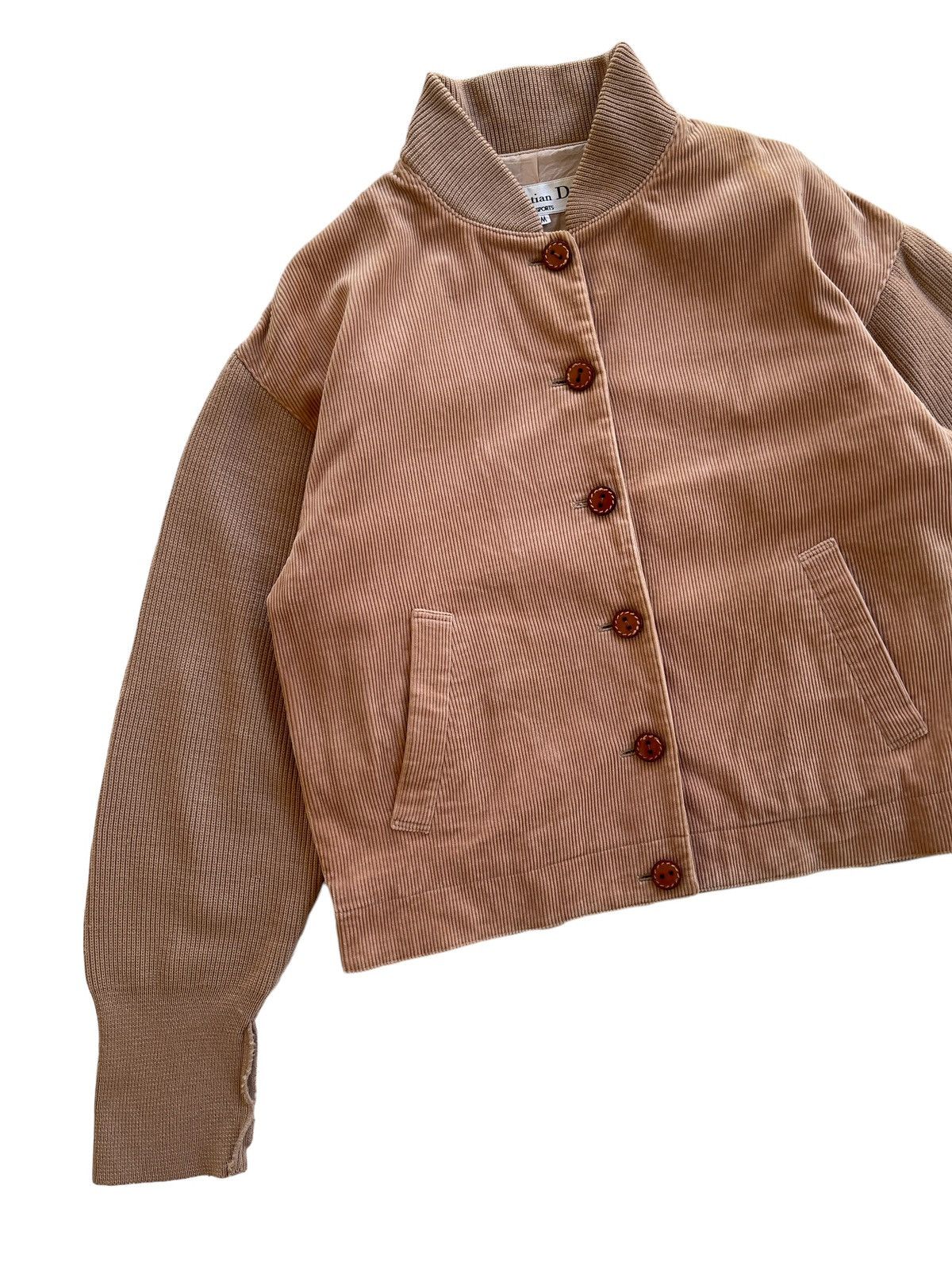 Christian Dior Monsieur Oversized Corduroy Blouson Jacket Size M / US 6-8 / IT 42-44 - 4 Thumbnail
