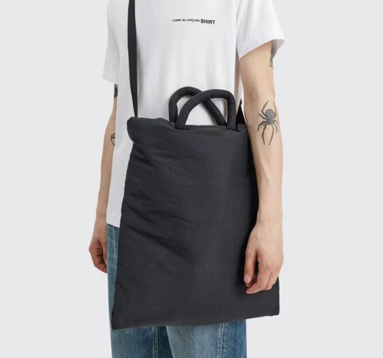 Our Legacy our legacy Pleated black tote bag 2503-Nextarrow Size ONE SIZE - 3 Thumbnail